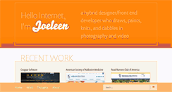 Desktop Screenshot of joeleen.net